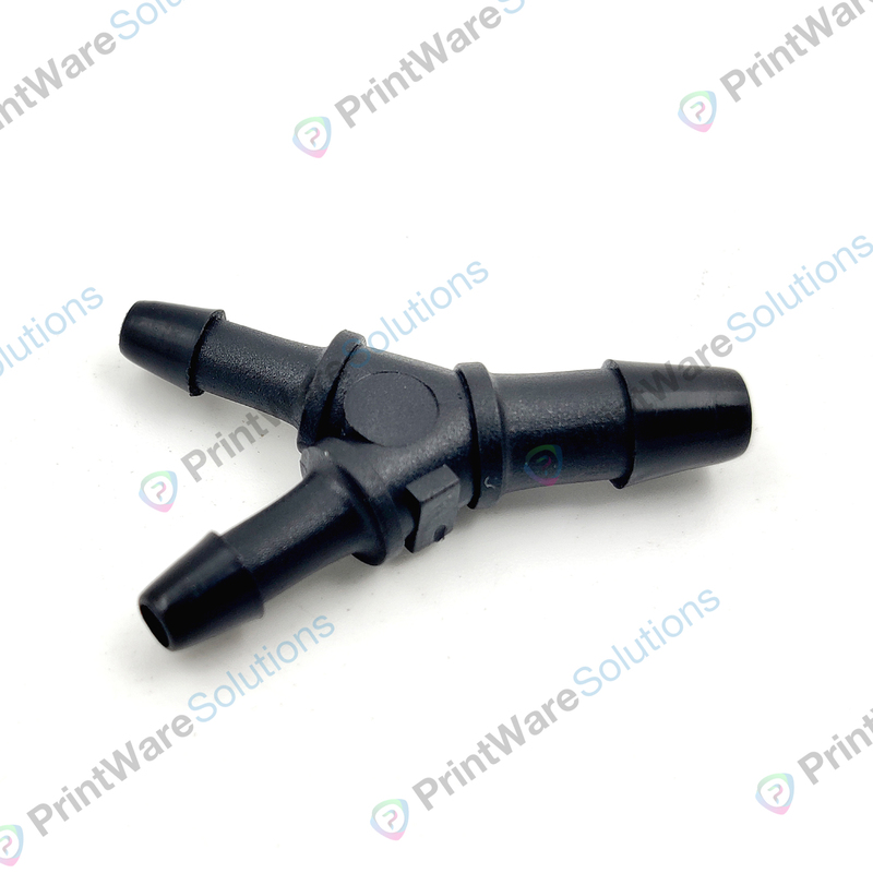 Black Y Connector 8-6
