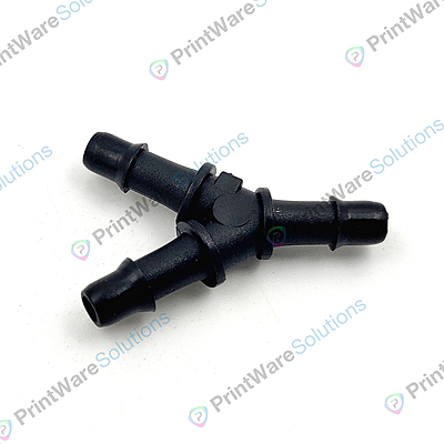 Black Y Connector 6