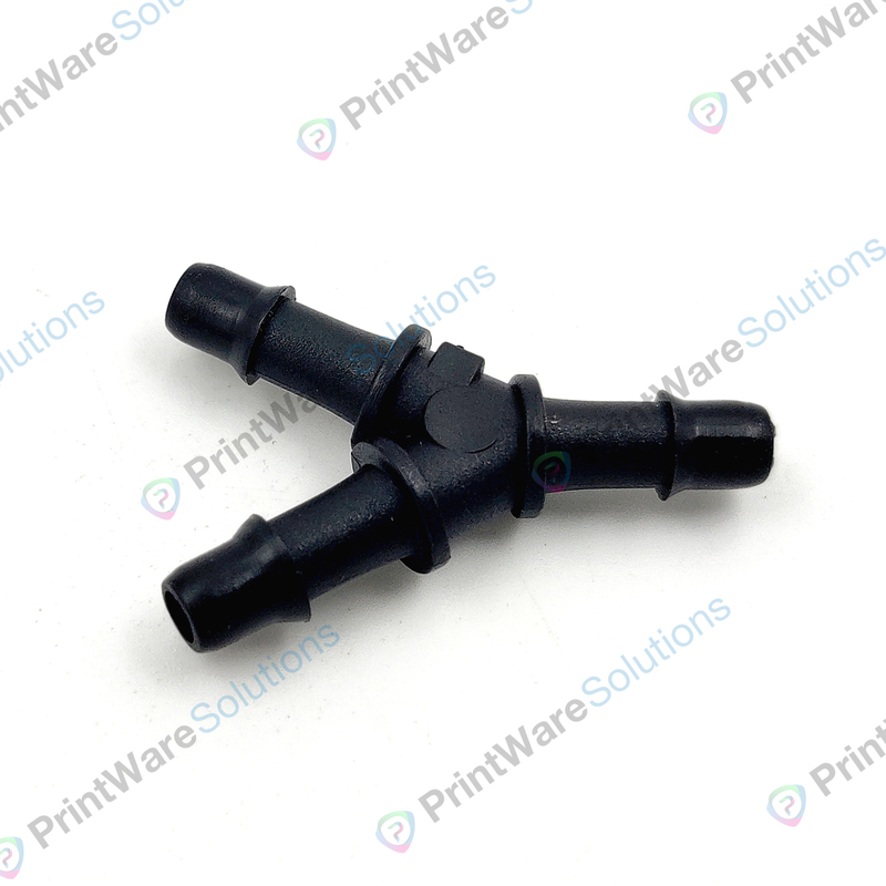 Black Y Connector 6