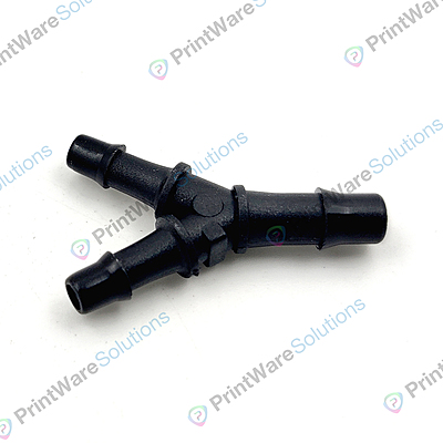 Black Y Connector 6-4