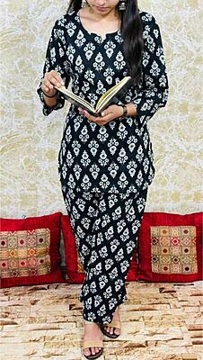 Printed Co-Ord Set Catalogue 1-Black