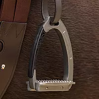 Waldhausen Pro Safety Stirrups/Grey - 12CM