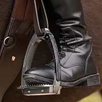 Waldhausen Pro Safety Stirrups/Grey - 12CM