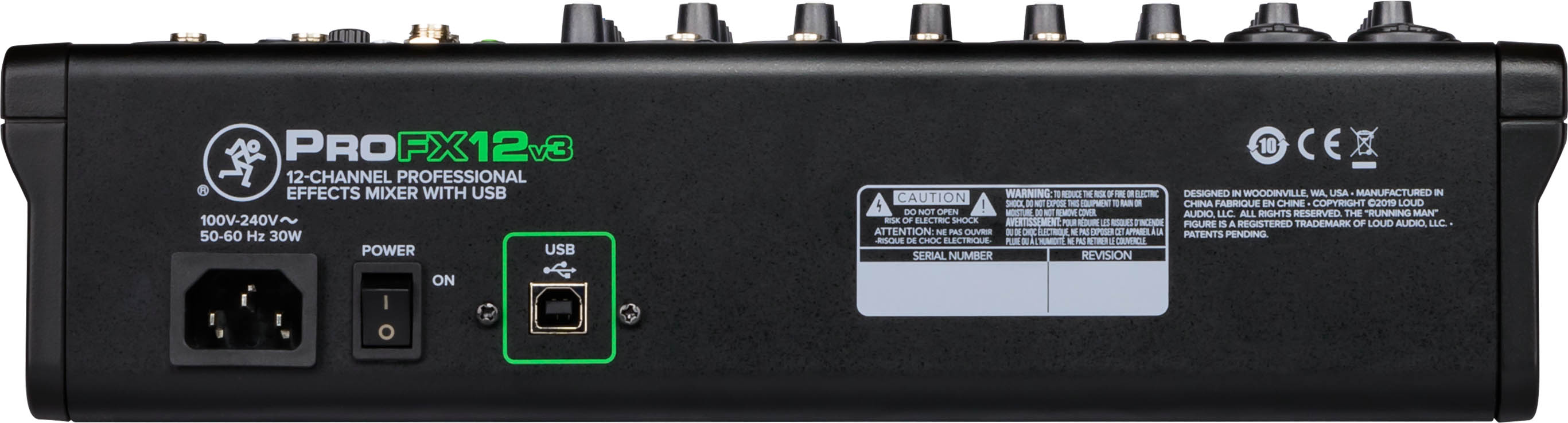 ProFX12v3 12-Channel Professional USB Mixer