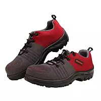 Karam FS-213 | Single Density | Flyknit Sporty | Composite Toe Fabric Safety Shoe | ISI Marked
