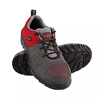 Karam FS-213 | Single Density | Flyknit Sporty | Composite Toe Fabric Safety Shoe | ISI Marked