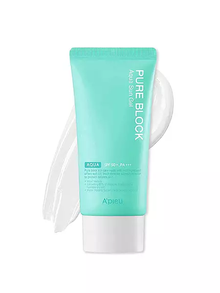 A'pieu PURE BLOCK Aqua Sun Gel SPF50+, PA+++