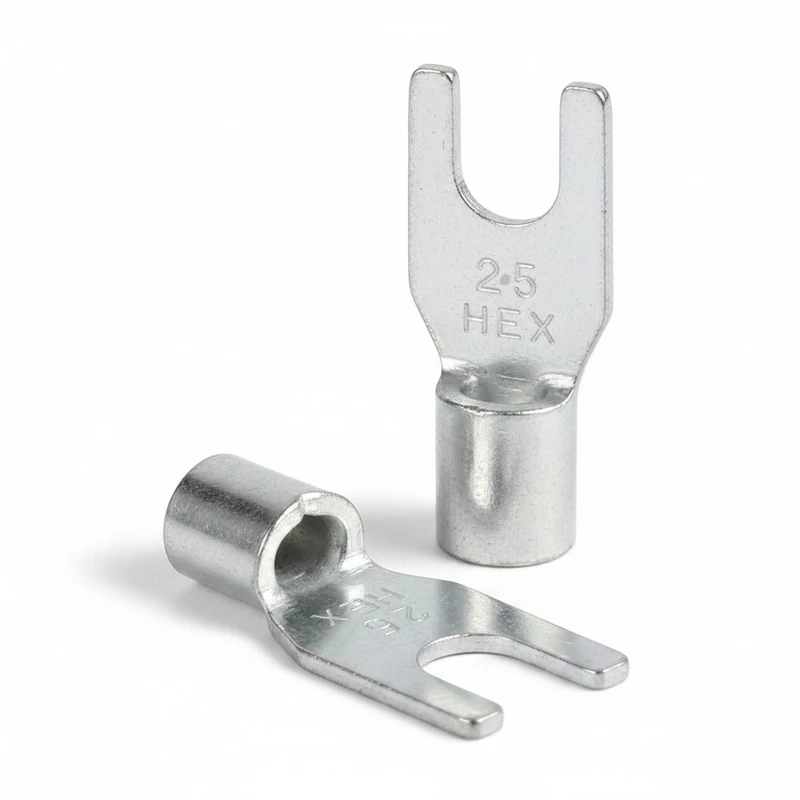 2.5mm² Copper Fork Crimp Terminal - 1 Nos | HF-7251