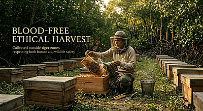 Blesh Sundarban Mangrove Forest Honey-490gm
