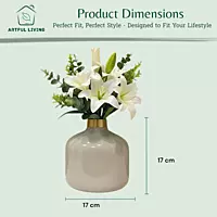 Cool Grey Vase