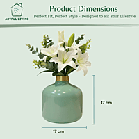 Sage Green Vase