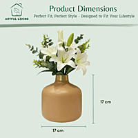 Warm Beige Vase
