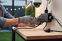 IP68 3-Way Waterproof Junction Box | UV-Resistant Outdoor Enclosure with PG9 Cable Glands