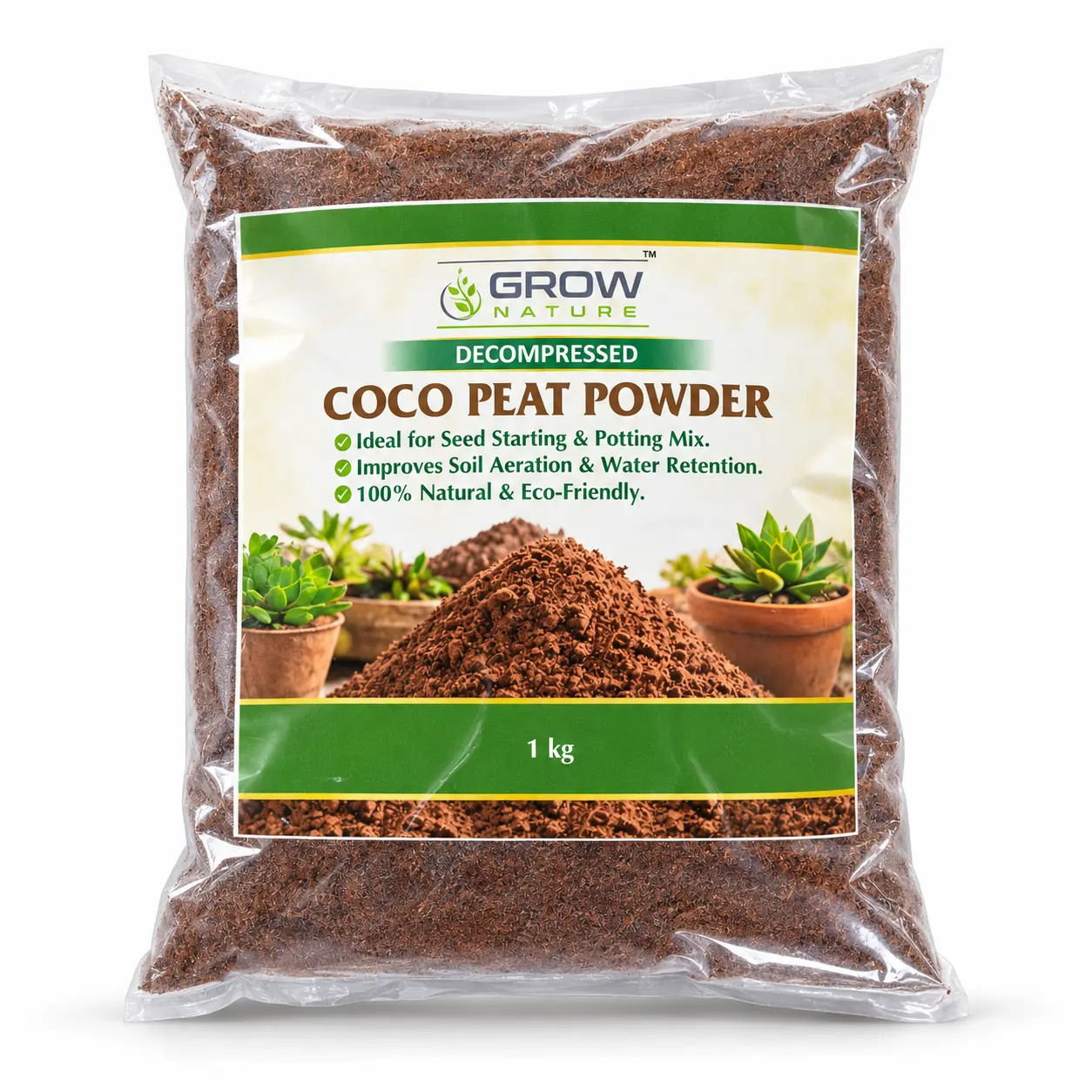 1kg Cocopeat Powder