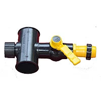 4WC TEE 63 mm / Ball Valve 40 mm / 40 mm Lock