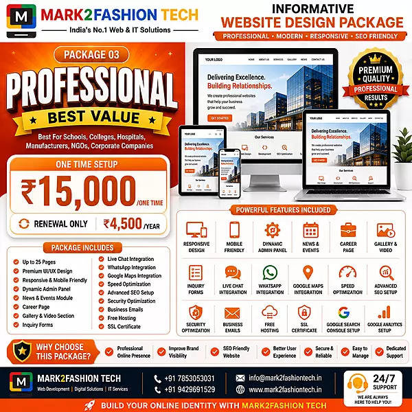 Professional Corporate Website