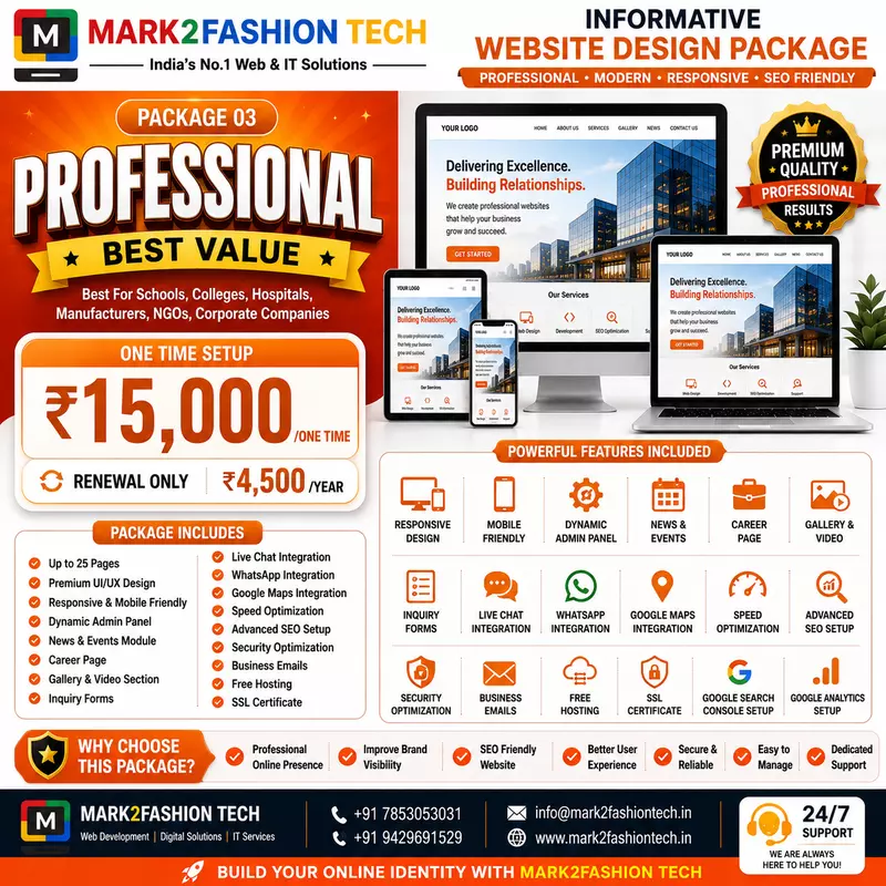 Professional Corporate Website