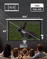 Projector Screen Motorized 16:9 – Full HD Matte White, Retractable, High-Definition for Home Theaters, Offices & Classrooms Projector Screen Motorized 16:9 – Full HD Matte White, Retractable, High-Definition for Home Theaters, Offices & Classrooms
