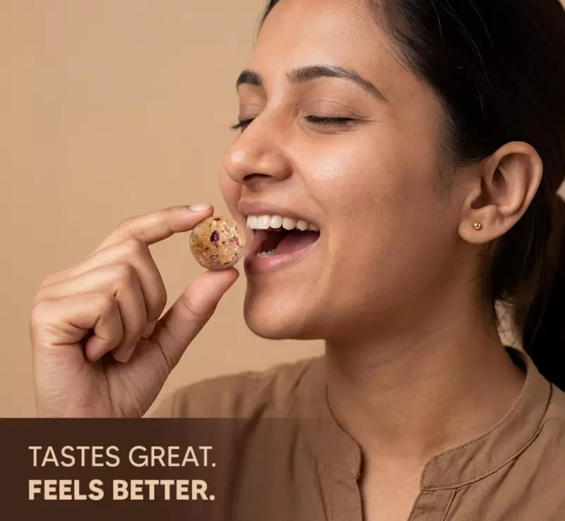 Protein Laddoo - Peanut Cranberry 40 Gms