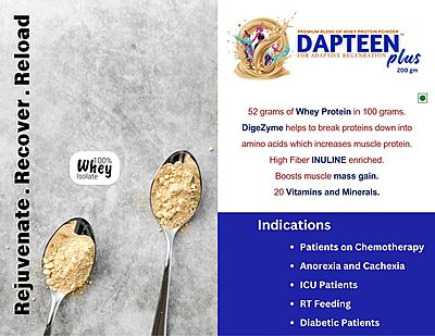 Dapteen Plus 200gm Protein powder