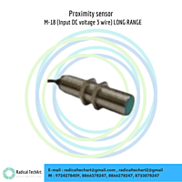 M-18 (Input DC voltage 3 wire) LONG RANGE Proximity Sensor