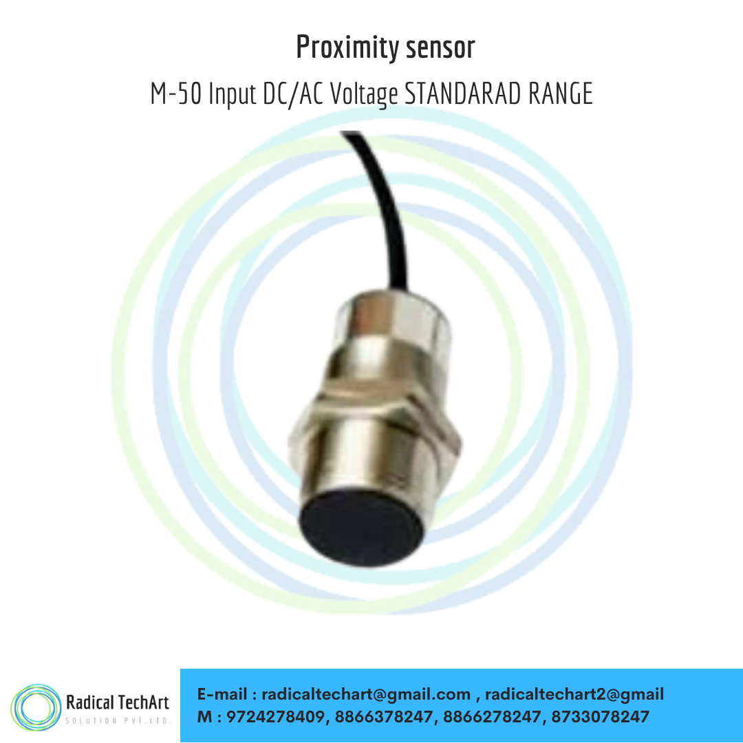 M-50 Input DC Voltage (3 Wire O/P) STANDARAD RANGE Proximity Sensor