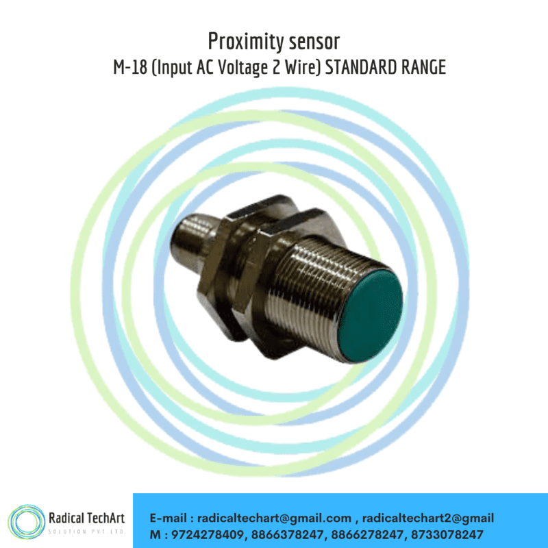 M-18 (Input AC Voltage 2 Wire) STANDARD RANGE  Proximity Sensor