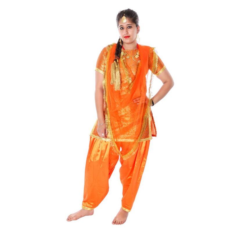 Punjabi Giddha Fancy Dress Costume