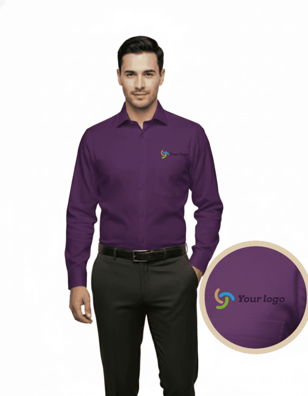 Slim Fit Formal Shirt, Full Sleeve