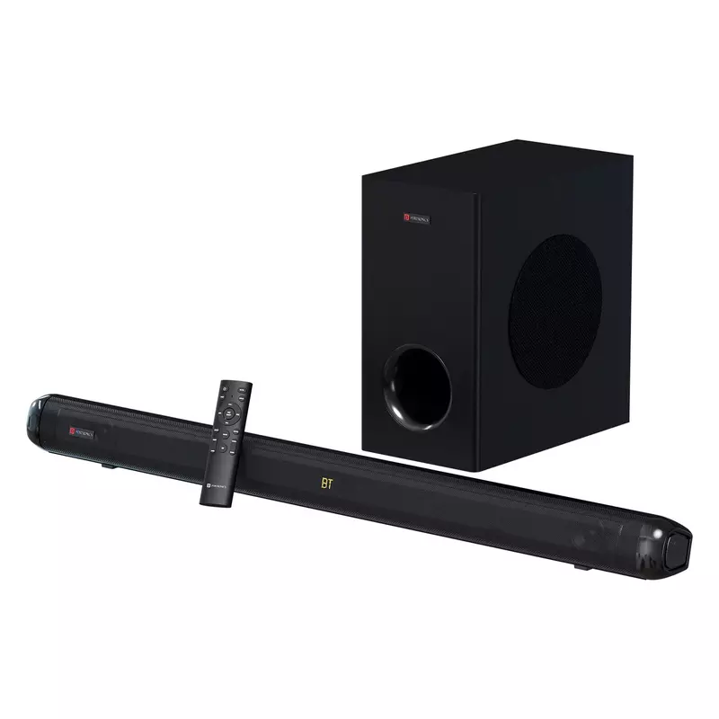 POR 2650 Pure Sound 108 Soundbar – 160W  Subwoofer  Bluetooth, USB, HDMI, SD, AUX  Black