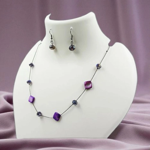 Sparkling Jewelry Set-Necklace & Earrings