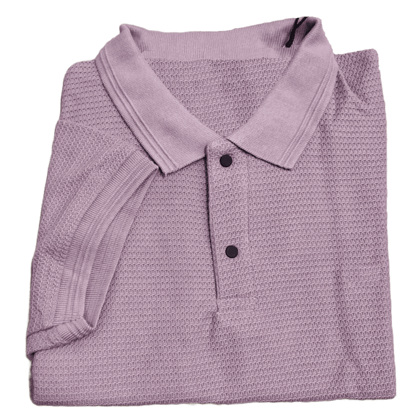 Purple Self Design Tshirt