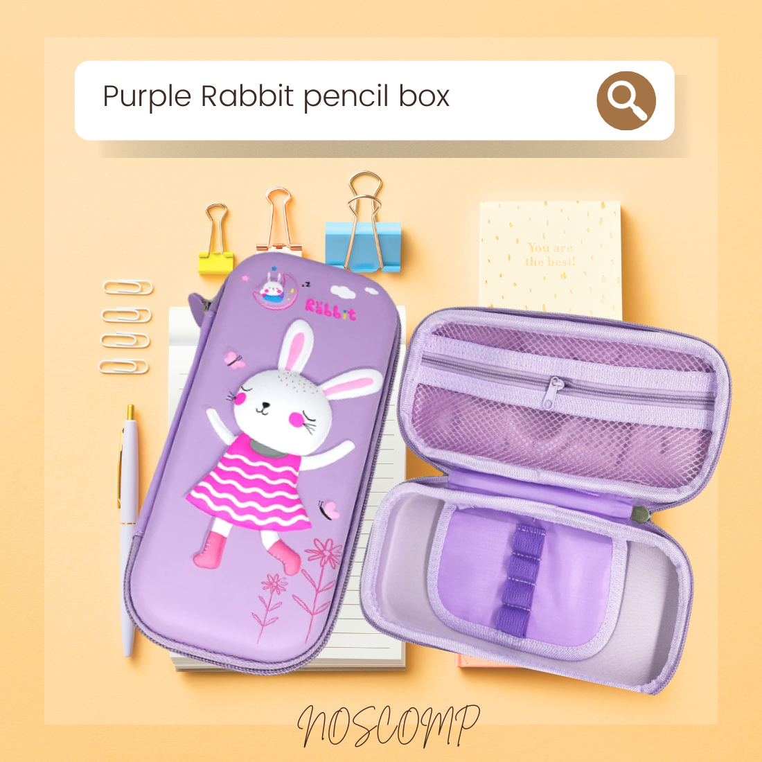 Nature Art EVA Pencil Box Multipurpose Organizer