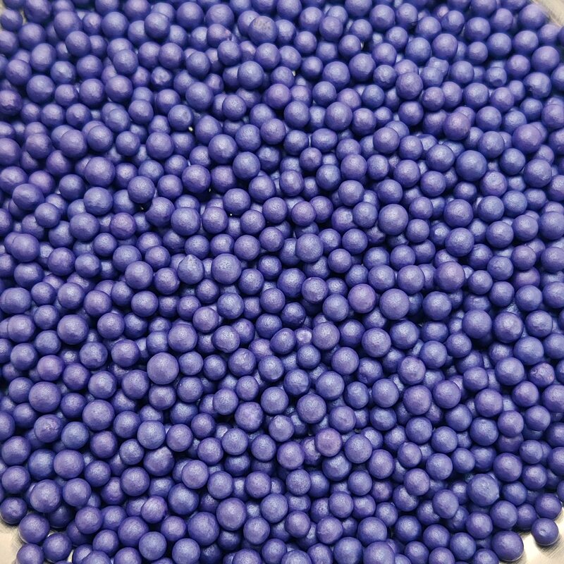 Purple Sprinkle Balls 4MM - 100 GM