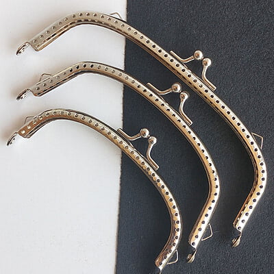 Purse frame Chrome Silver Modal Two Purse frame Chrome Silver Modal Two