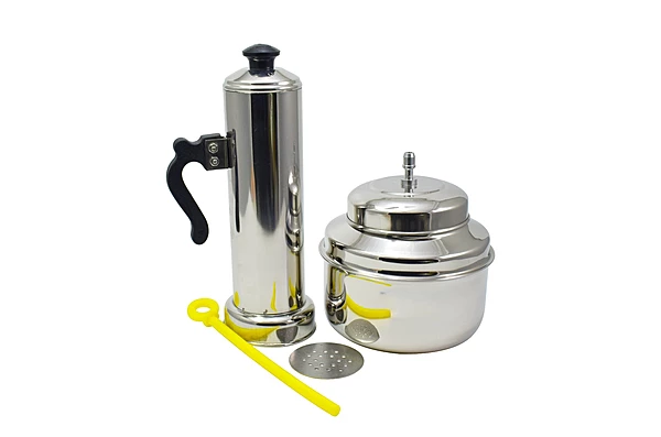 Avatar Stainless Steel Puttu Cooker | Traditional Kerala Puttu Cooker