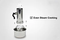 Avatar Stainless Steel Puttu Cooker | Traditional Kerala Puttu Cooker