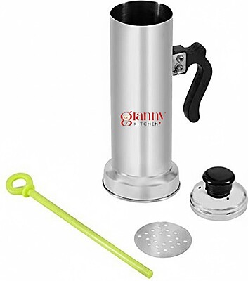 Granny Kitchen Stainless Steel Puttu Maker, Traditional Kerala Puttu Kudam
