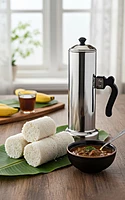 Granny Kitchen Stainless Steel Puttu Maker, Traditional Kerala Puttu Kudam