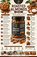 Almond Roasted & Salted | Healthyx Zone