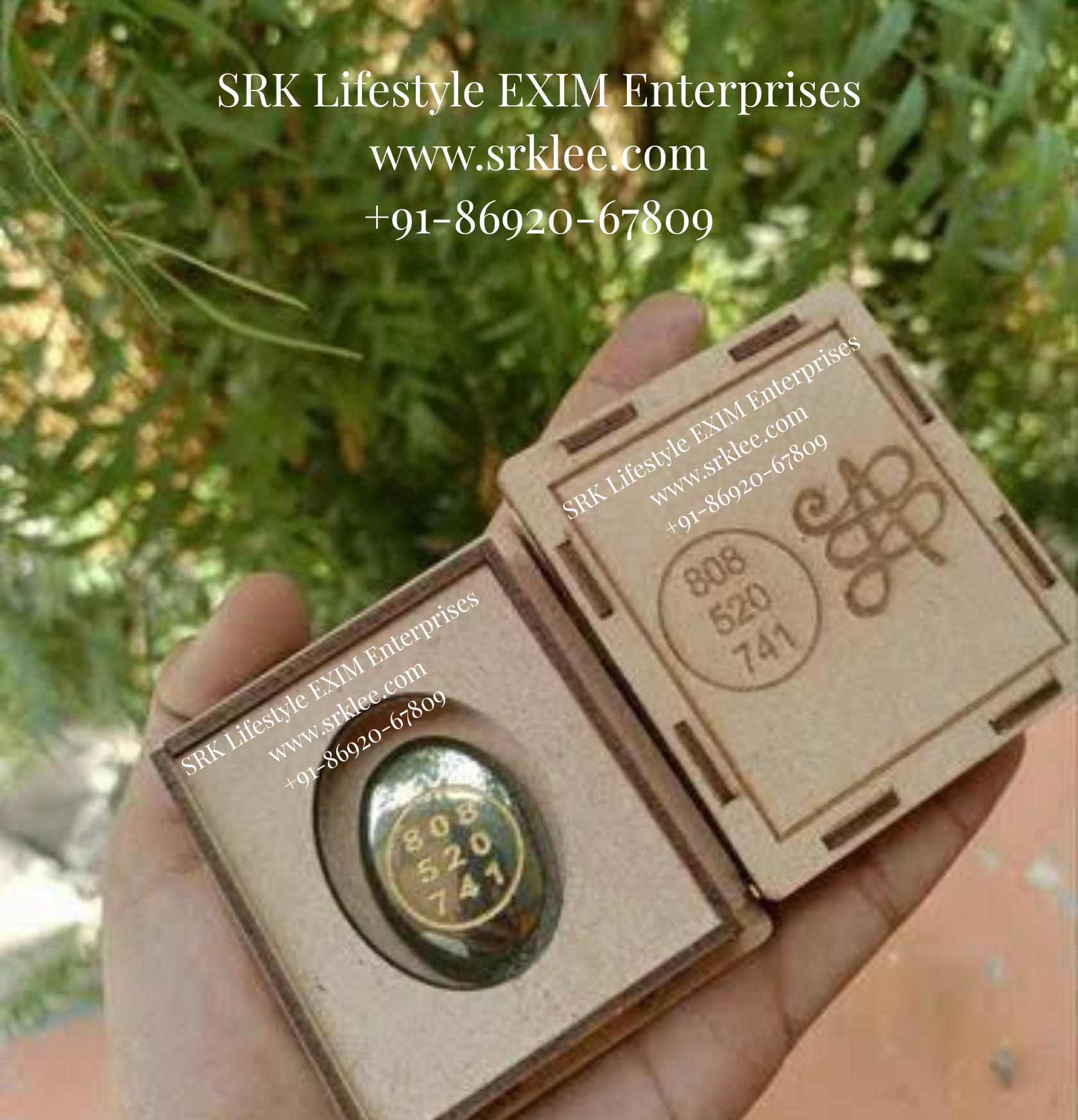 Pyrite Zibu Coin with Wodden Box & Certificate Pyrite Zibu Coin with Wodden Box & Certificate