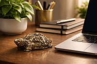 ankkjyoti Resin Pyrite Turtle