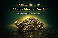 ankkjyoti Resin Pyrite Turtle