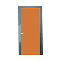 Orange PRE-LAMINATED HDHMR DOOR