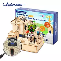 ESP32 IoT Smart Farm Starter Kit for Arduino Scratch Graphical Programming DIY Electronic Robots