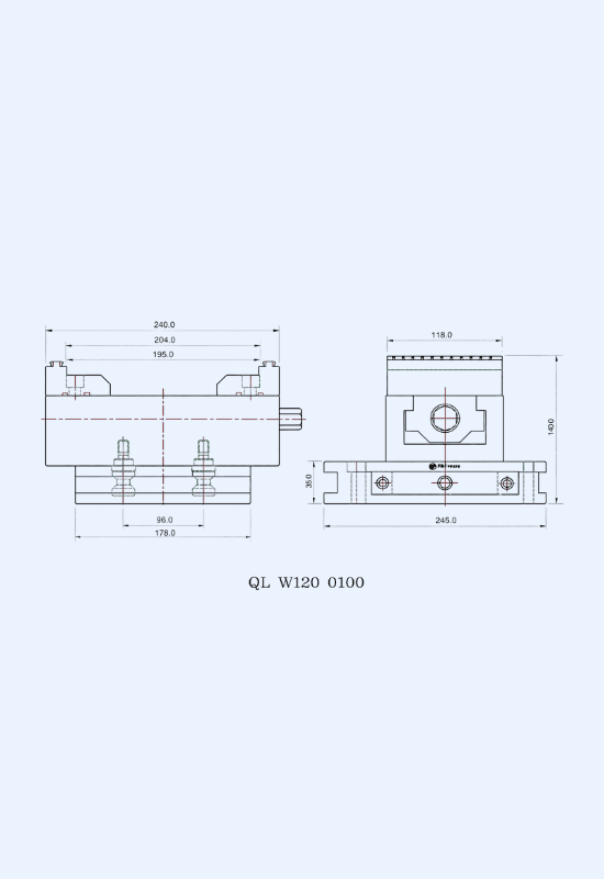 Quick Lock System - Vise
