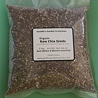 500 gms Organically Grown Raw Chia Seeds | Healthy Snacks | Chia Seeds for Weight Loss