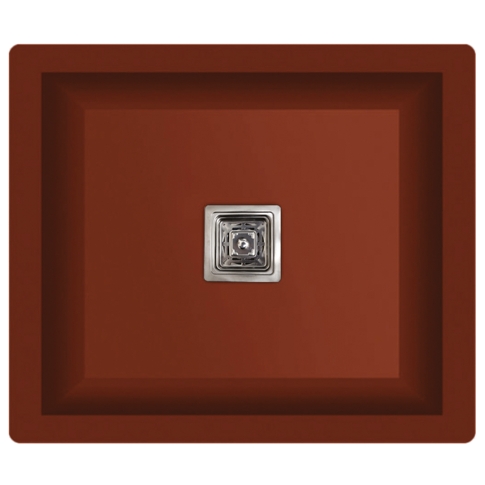 Single Bowl Kitchen Sink 16" x 18" x 9" Inch Quartz