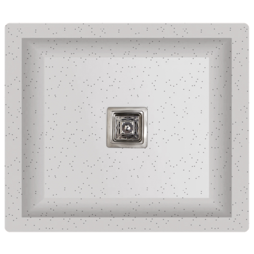 Single Bowl Kitchen Sink 16" x 18" x 9" Inch Quartz