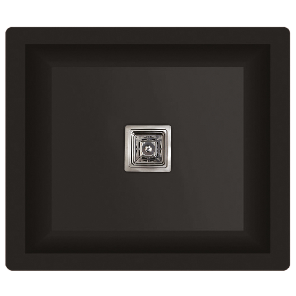 Single Bowl Kitchen Sink 21" x 18" x 9" Inch Quartz